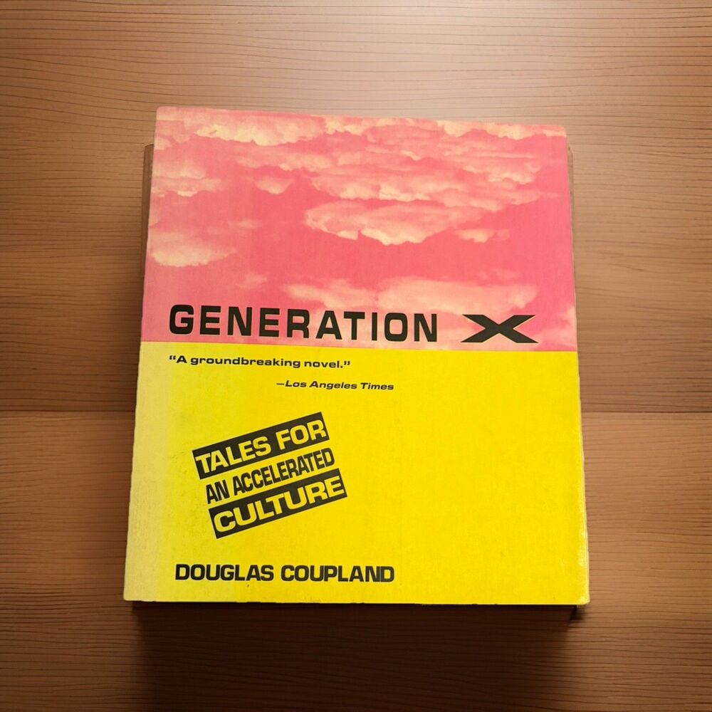 Generation X by Douglas Coupland (1991) Paperback RARE